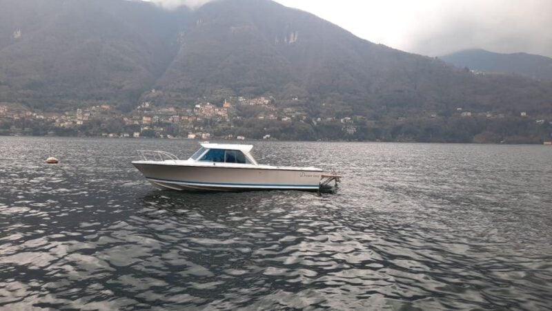 3 Hour Private Boat Tour on Lake Como - Inclusions