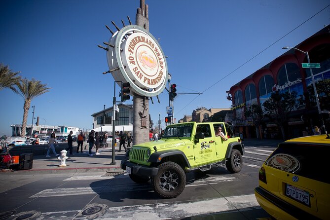 3-Hour Private Group San Francisco Open Top Jeep Tour - Tour Inclusions and Amenities