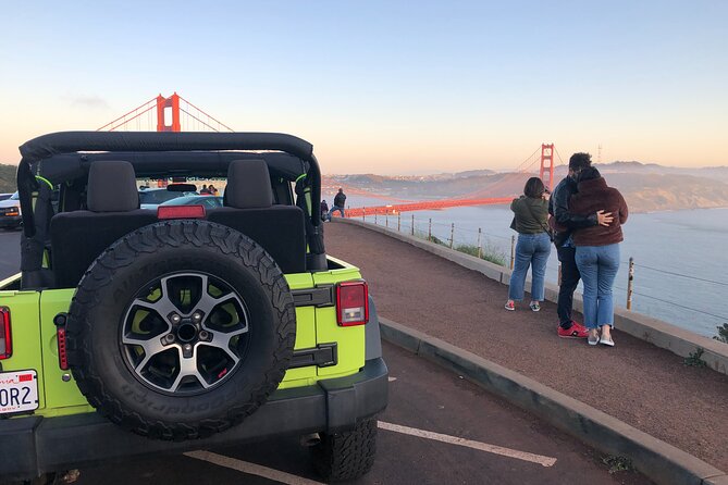 3-Hour Private Group San Francisco Open Top Jeep Tour - Highlights of the Tour