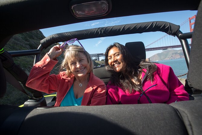 3-Hour Private Group San Francisco Open Top Jeep Tour - Hotel Pickup Service Available