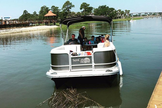 3-Hour Private Hilton Head Pontoon Boat Rental - Wildlife Viewing