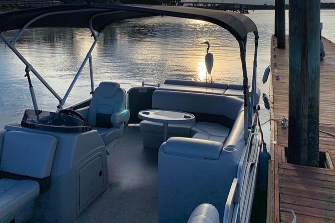 3-Hour Private Hilton Head Pontoon Boat Rental - Operator
