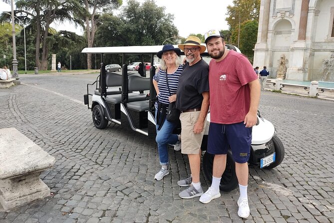 3-Hour Private Tour of Rome With Golf Cart - Suitability for Groups