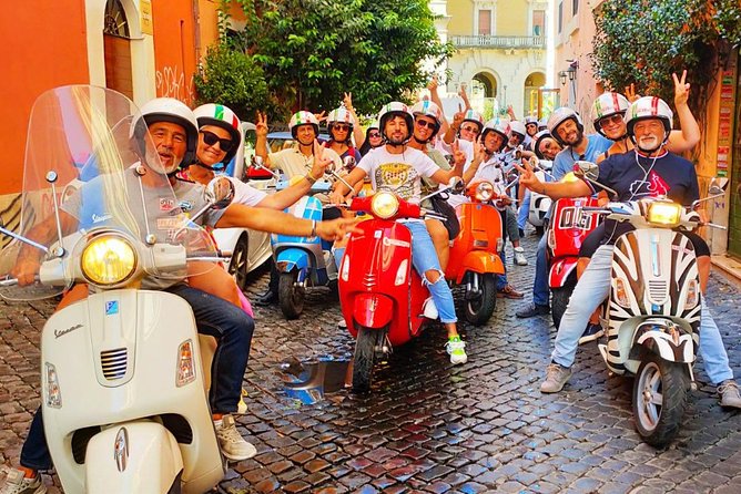 3-Hour Rome Small-Group Sightseeing Tour by Vespa - Meeting Point and Logistics