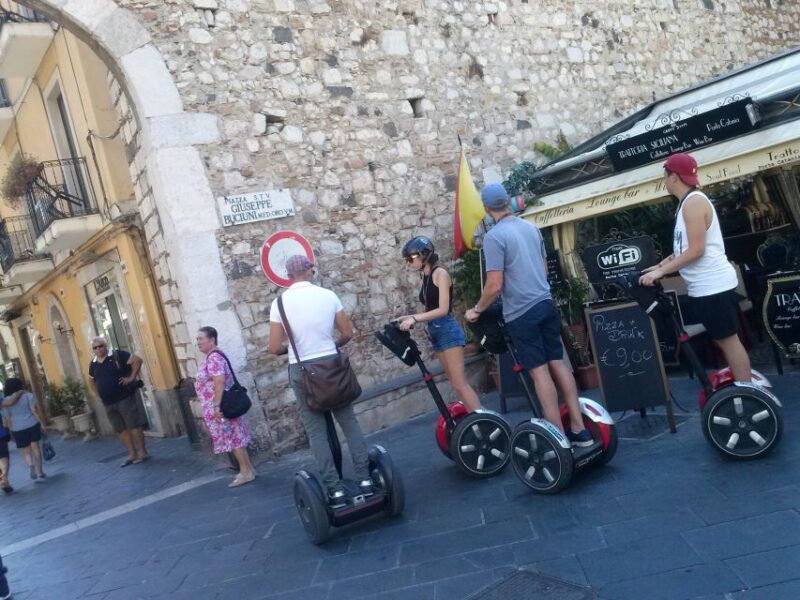 3-Hour Taormina Segway PT Authorized Tour - Itinerary Highlights