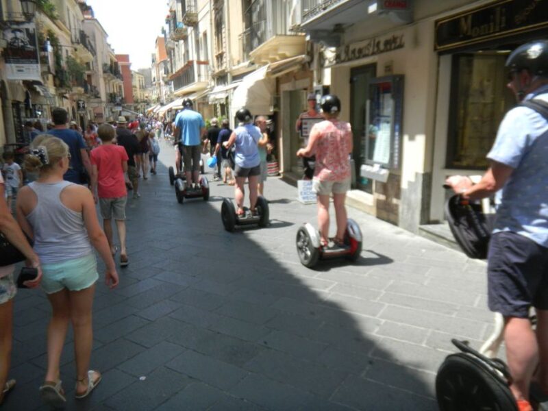 3-Hour Taormina Segway PT Authorized Tour - Important Information