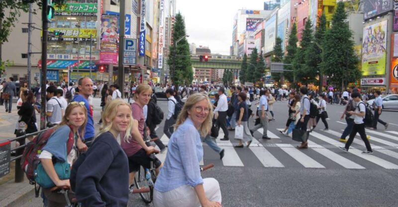 3-Hour Tokyo City Highlights Sunset Bike Tour - Tour Duration and Guide
