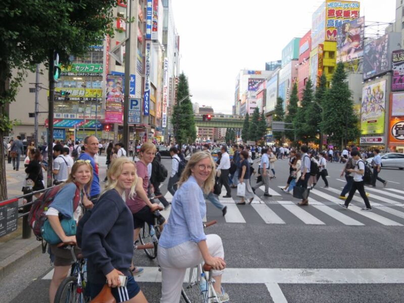 3-Hour Tokyo City Highlights Sunset Bike Tour - Tour Itinerary and Locations