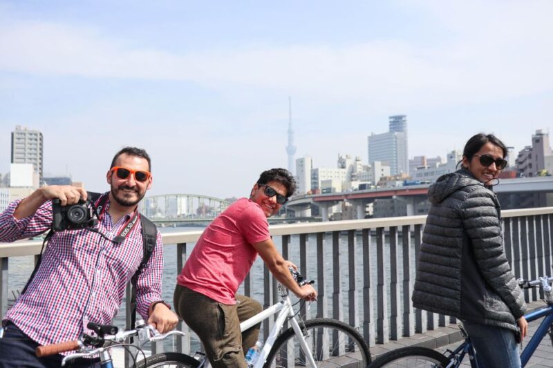 3-Hour Tokyo City Highlights Sunset Bike Tour - Inclusions and Restrictions