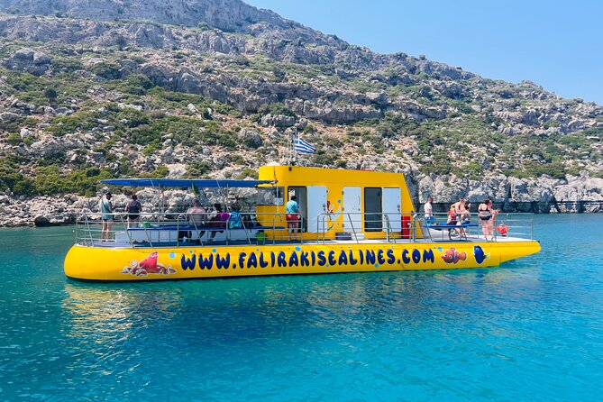 3 Hour Yellow Semi Submarine Swimming Cruise With Drinks Included! - Inclusions and Meeting Details