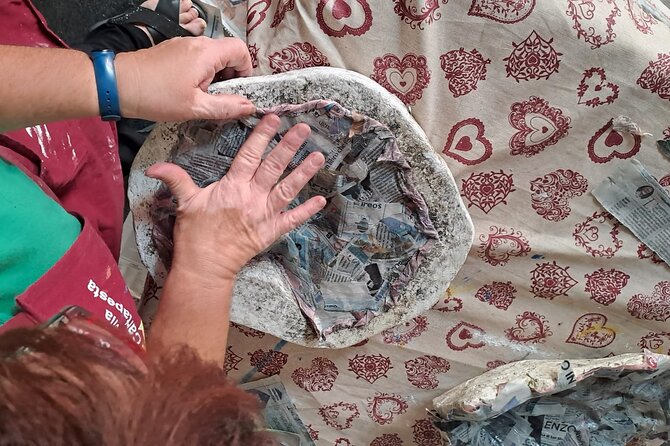 3 Hours Art Creation: Papier-mâché in the Studio in Pietrasanta - Guided Instruction and Assistance