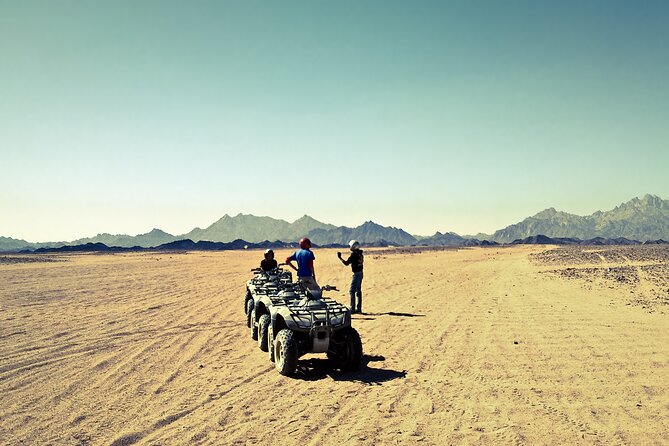 3 Hours Hurghada Desert Safari on Quad Bikes With Camel Ride - Group Size and Physical Requirements