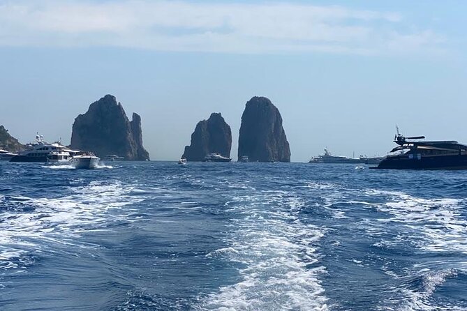 3 Hours Private Capri Boat Tour With Pasta and Prosecco - Tour Stops