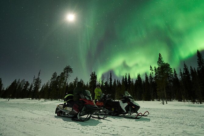 3 Hours Snowmobiling Under Auroras and Night Sky - Scenic Landscape and Auroras