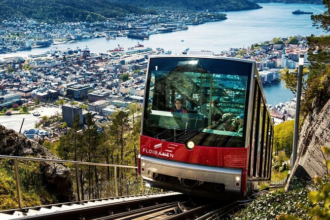 3 in 1 - Bergen Fjord Cruise, City Walk & Mt Flöyen Funicular - Bergenhus Fortress and Bryggen