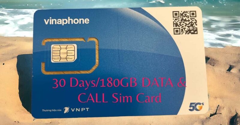 30 Days/180gb Data and Call SIM Card - Key Points