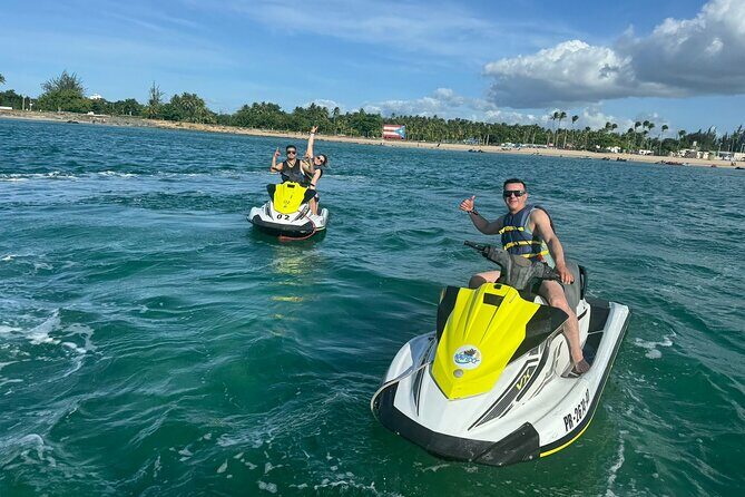 30 Minute Jet Ski Ride along Isla Verde Beach - The Experience in Detail