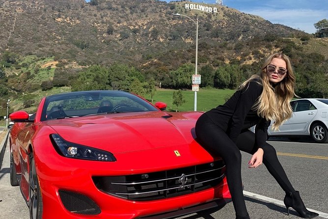 30-Minute Private Ferrari Driving Tour To Hollywood Sign - Photo Opportunities