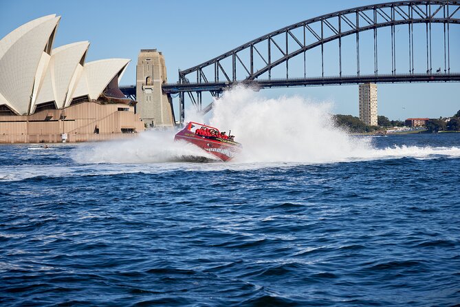 30-Minute Sydney Harbour Jet Boat Thrill Ride - Duration and Inclusions