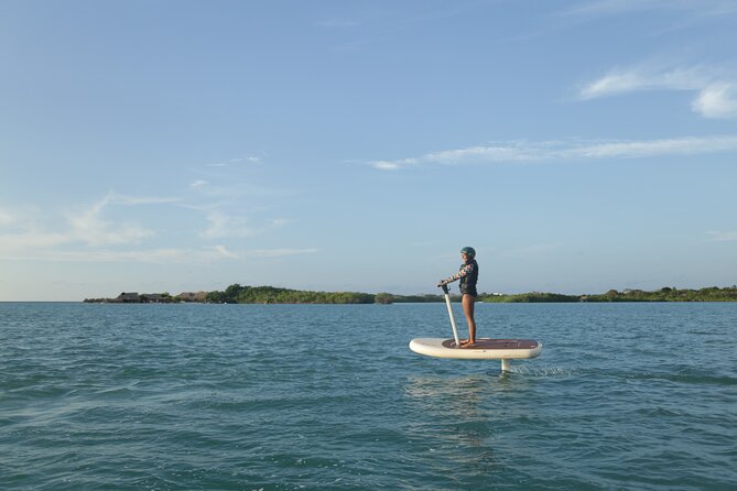 30 Minutes Cartagena Efoil FliteScooter Experience in Baru - Included in the Package