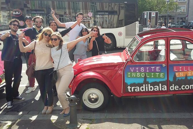 30-Minutes Private Guided Tour of Lille by Convertible 2CV - Birthplace of Charles De Gaulle