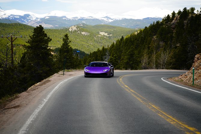 35-Mile Colorado Canyon Supercar Driving Experience - Included in the Package