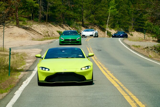 35-Mile Colorado Canyon Supercar Driving Experience - Tackling Hairpin Turns and Curves