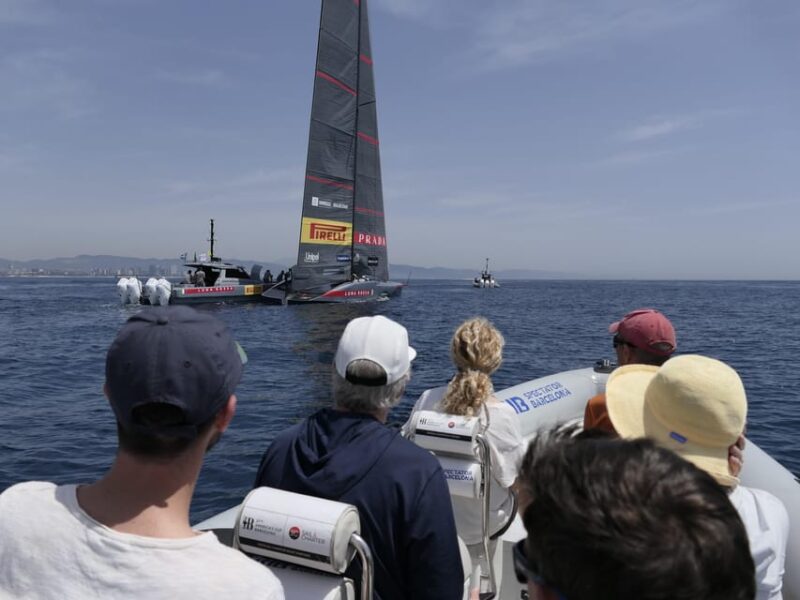 37th Americas Cup Training Day in Barcelona - Pricing and Cancellation