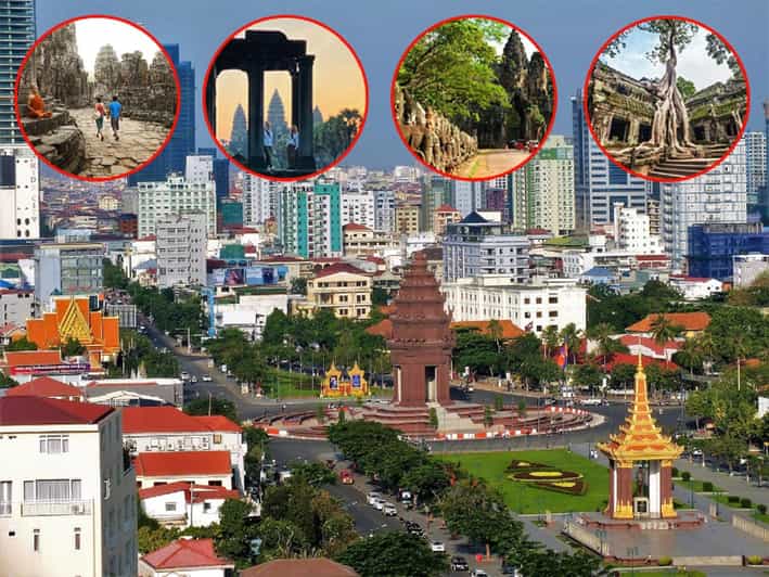 3Day Tours in Siem Reap & Phnom Penh City - Itinerary Highlights