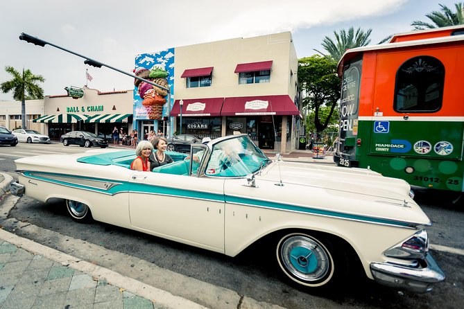 3H Private Classic Car Tour of Miami Beach, Wynwood and Little Havana - Private Tour for Up to 5