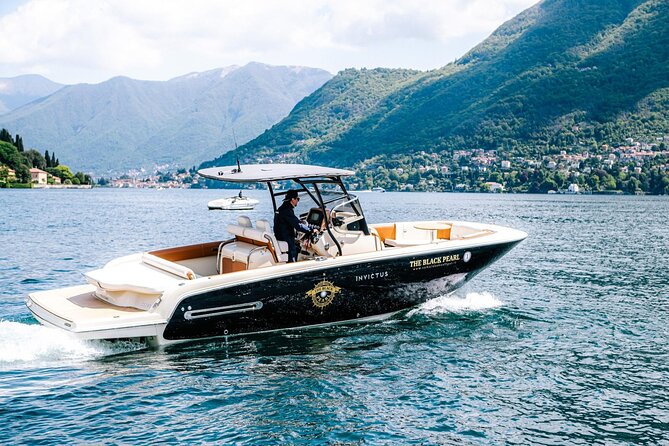 3H Private Cruise Lake Como Tender Yacht Invictus 9 Pax - Capacity and Duration