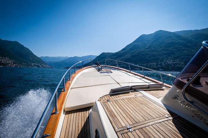 3H Private Cruise on a Beautiful Wooden Speedboat on Lake Como - Customer Ratings and Feedback