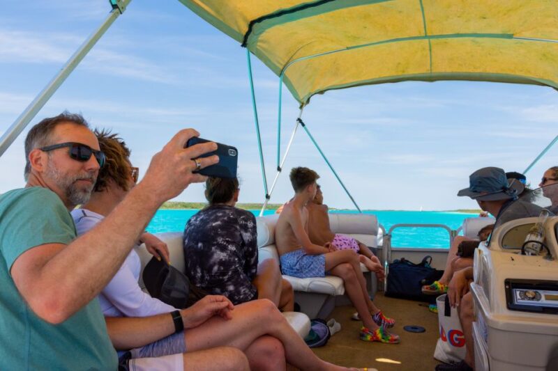3hr Pontoon Boat Tour With Beach Club Access and Free Kayaks - Inclusions