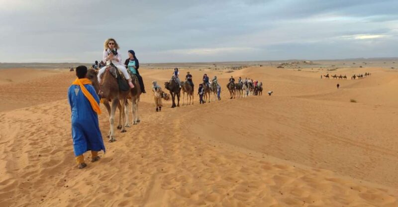 4 Day Fantastic Desert Tour From Fes to Marrakech via Desert - Itinerary Highlights