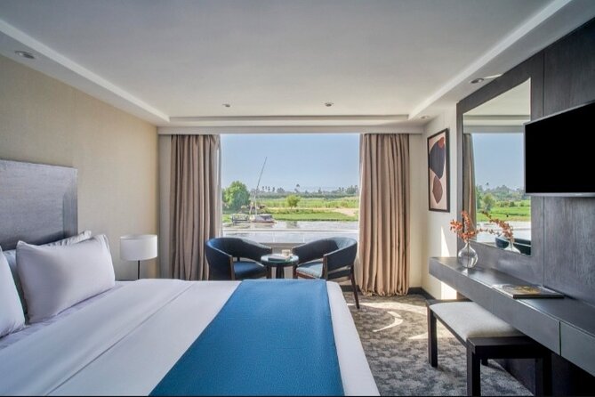 4-Day Nile Cruise From Aswan and Hot Air Balloon on M/S Movenpick - Included Amenities and Accommodations