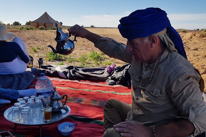 4 Day Private Desert Trek From MHAMID to Chegaga - Route Overview