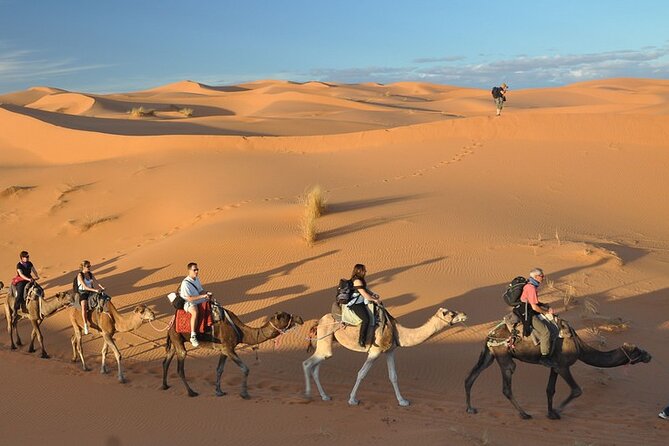 4 Days Desert Tour From Casablanca to Marrakech via Fes and Sahara - Traversing the Saharan Dunes