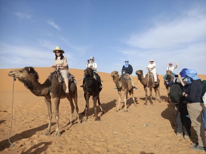 4 Days Desert Tour From Marrakech to Merzouga Dunes - Accommodation Options