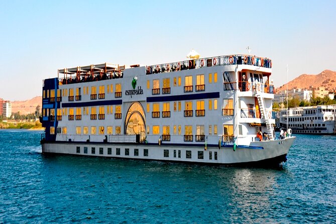 4-Days Nile Cruise Sails Aswan to Luxor &Abu Simbel. Opt. Balloon - Included Cruise Amenities
