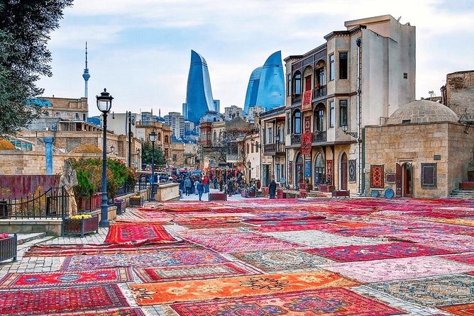 4 Days Tour: Airport Pickup + Old City + Night Tour + Day Trip Baku + Gabala - Key Points