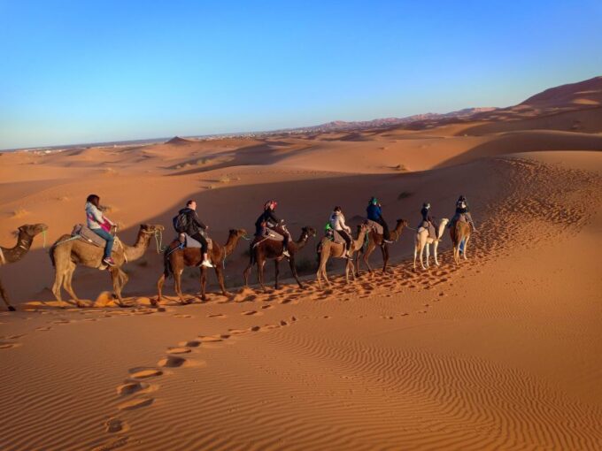 4 Days Tour From Marrakech to Merzouga Sahara Desert - Camel Rides and Activities