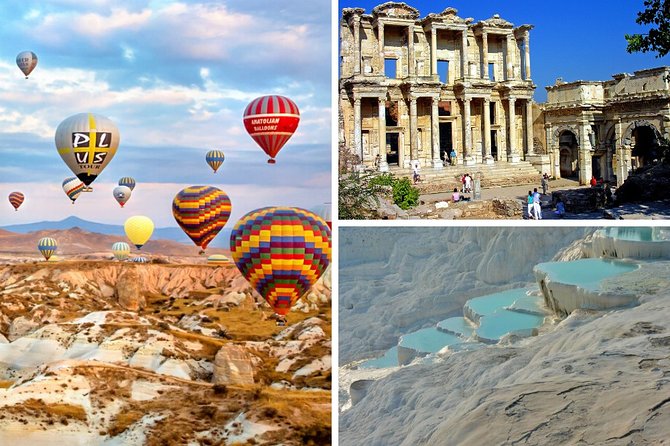 4 Days Turkey Tour Cappadocia, Ephesus, Pamukkale Tour - Exploring Cappadocias Wonders