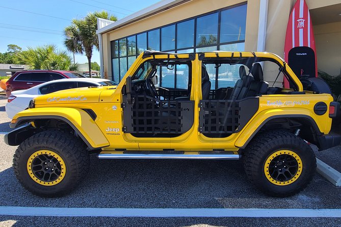4-Door Convertible Jeep Rental in Orange Beach - Rental Inclusions and Policies