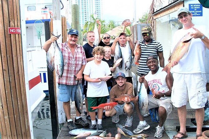 4-Hour Day or Night-Time Reef Bottom Fishing Charter in Fort Lauderdale - Target Fish Species