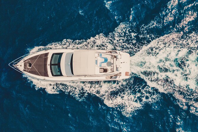 4-Hour Private 50 Azimut Yacht Tour With Food, Open Bar & Snorkeling - Snorkeling and Marine Life
