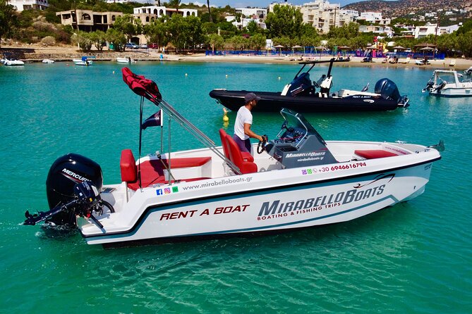 4-Hour Private Boat Rental Without Skipper at Agios Nikolaos - Meeting and Pickup Details