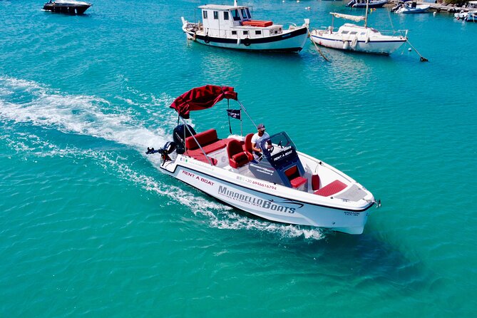 4-Hour Private Boat Rental Without Skipper at Agios Nikolaos - Visit Iconic Attractions