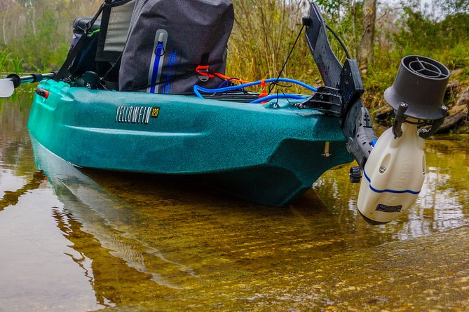 4-Hour Rental Premium Motorized Fishing Kayak - Participation Requirements and Guidelines