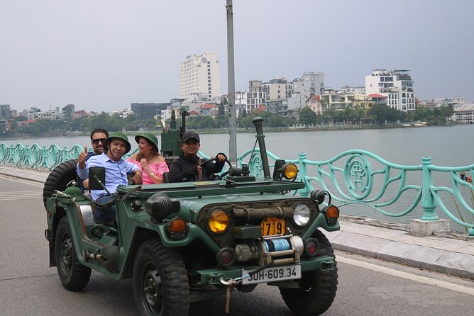 4 Hours and 30 Minutes Historical Hanoi Army Jeep Tour - Meeting and Pickup Information