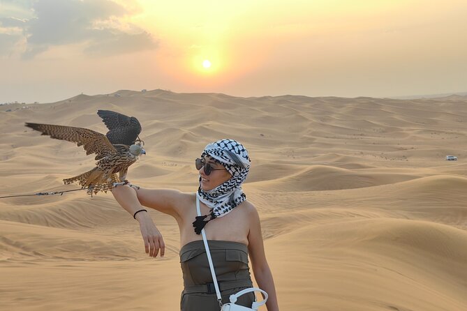 4 Hours Evening Desert Safari Camel Ride Sand Boarding - Inclusions